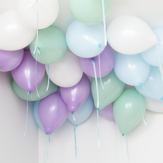 Frozen Helium Ceiling Balloons