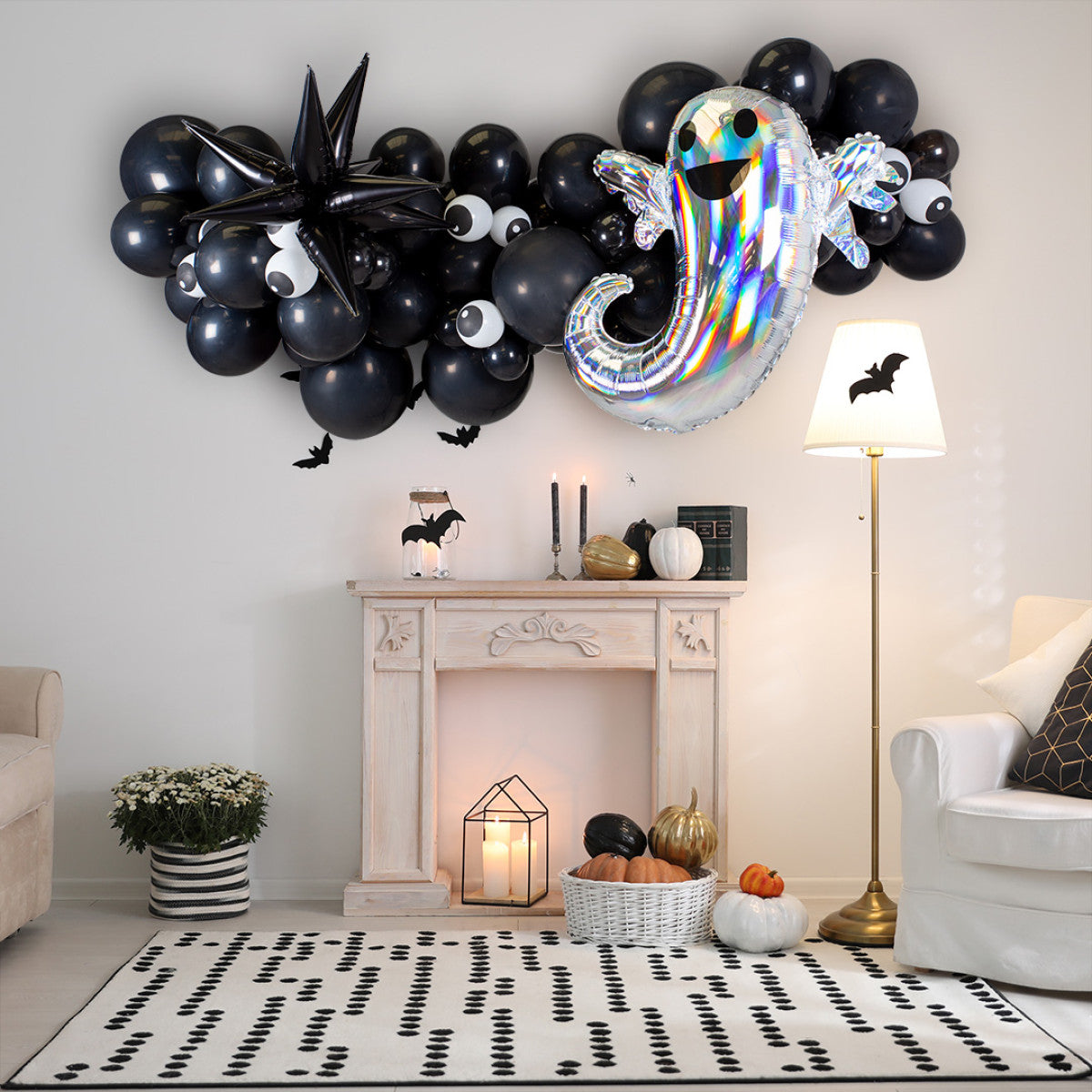 Halloween Black- Garland