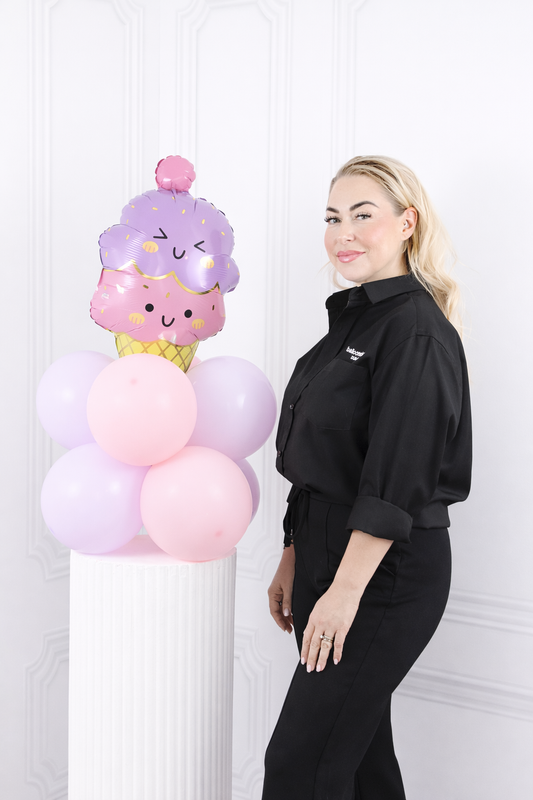 Ice Cream Stack Balloon – Sweet & Playful Party Decoration
