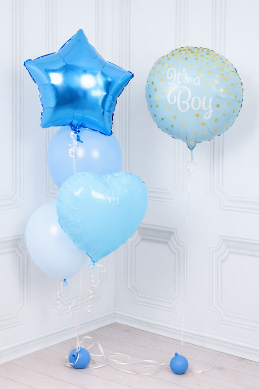 “It’s a Boy” Helium Balloon – Celebrate the Arrival of Your Baby Boy