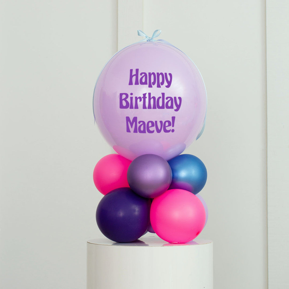 Personalised K-Pop Demon Hunters Inspired Air-Filled Bubble Balloon Stack – Dubai