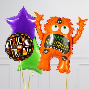 Halloween Monster Inflated Balloon