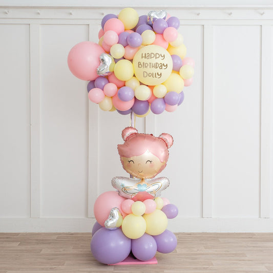 Princess Cloud Pastel Balloon Installation