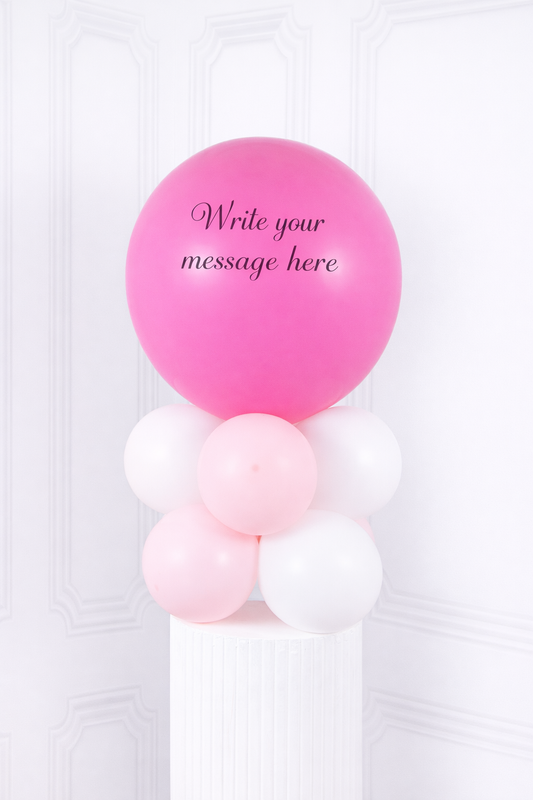 Personalised Stack Balloon for Girls – Custom Party Decoration in Dubai