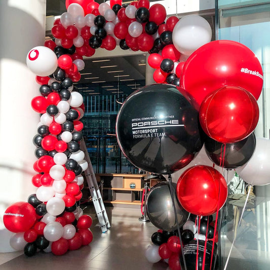 Branded Bunches including Giant 3' Balloon - with arch