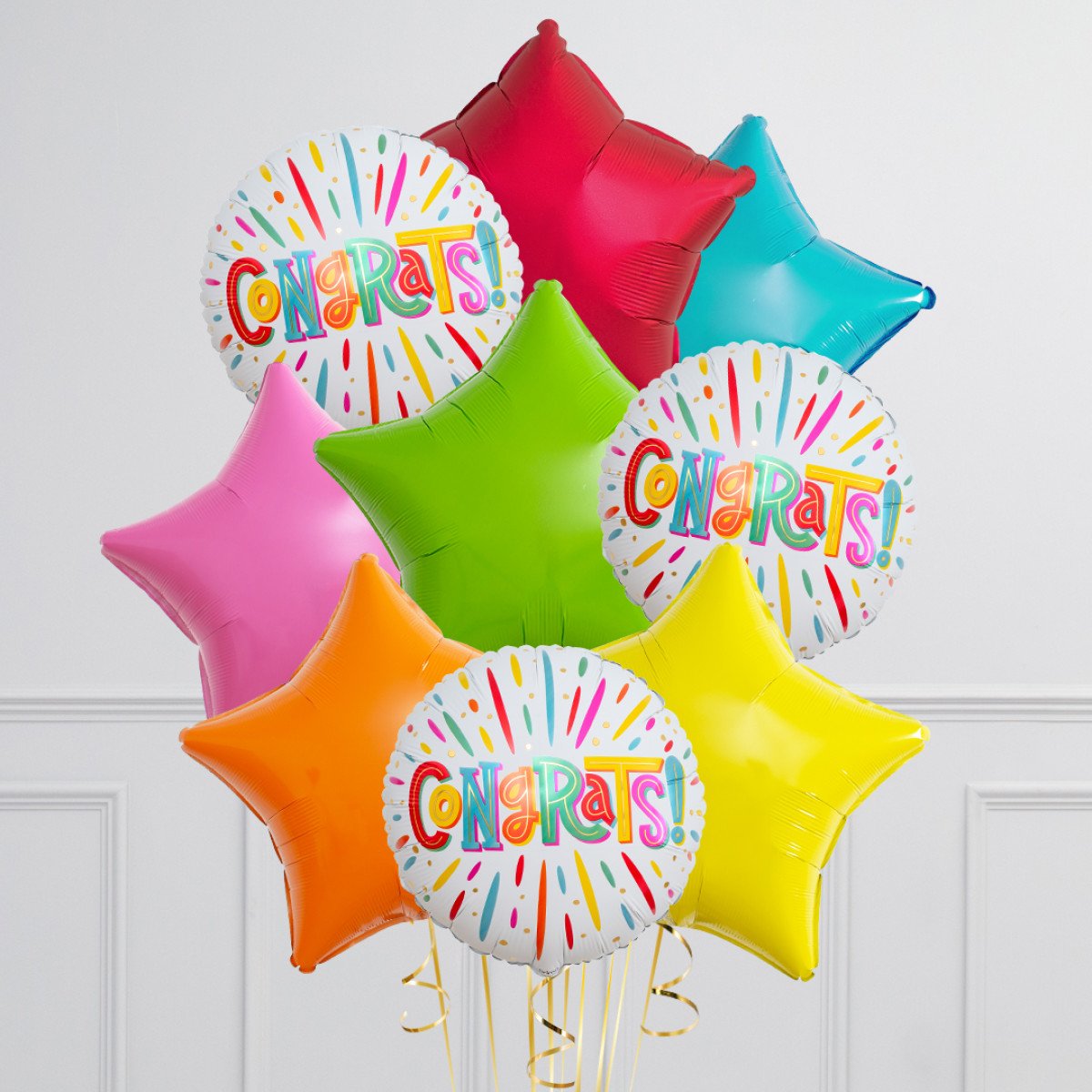 Congrats Balloon Bunch – Perfect for Any Celebration