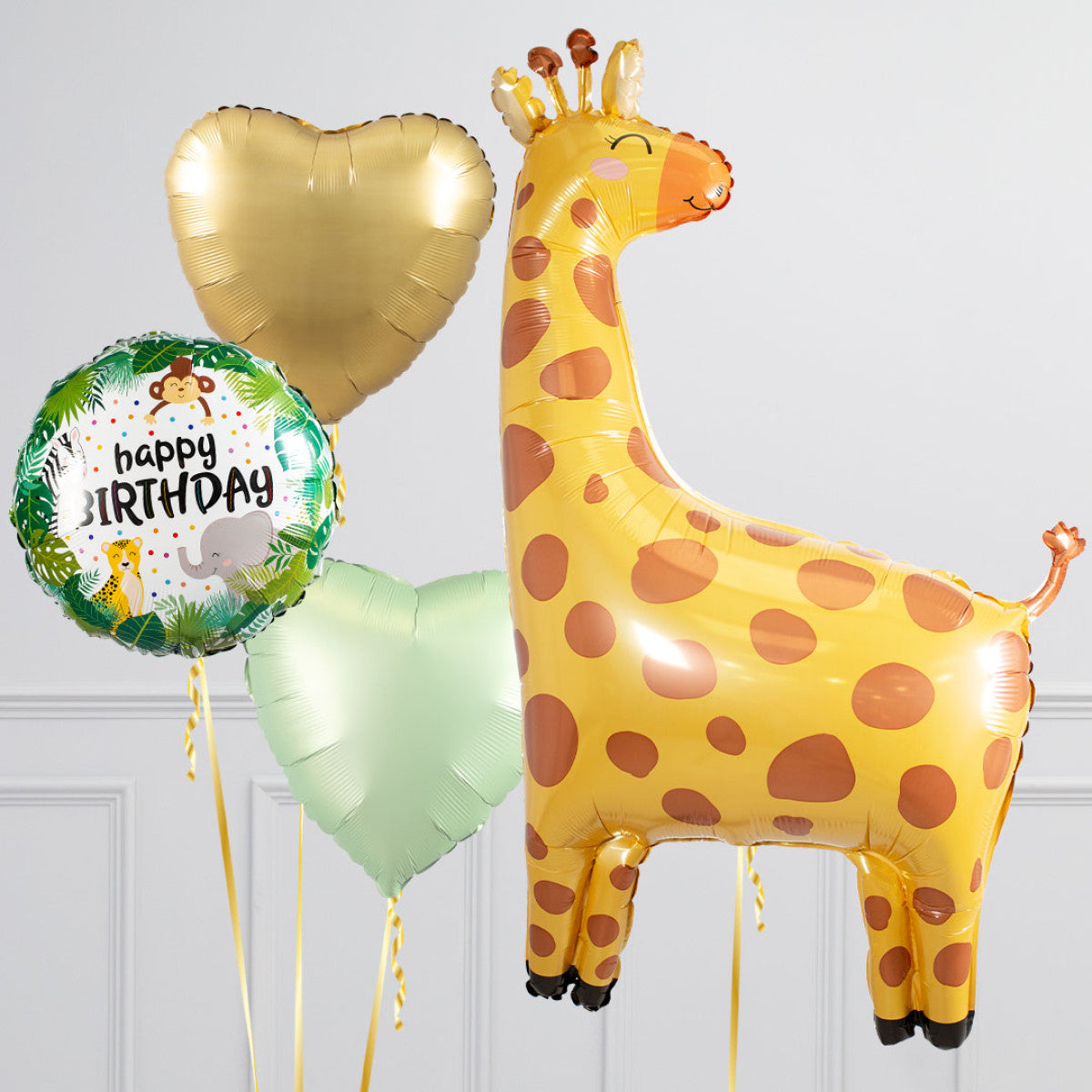 Giraffe Sweet Safari Balloon Package
