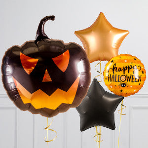 Scary Pumpkin Inflated Halloween Balloon Package