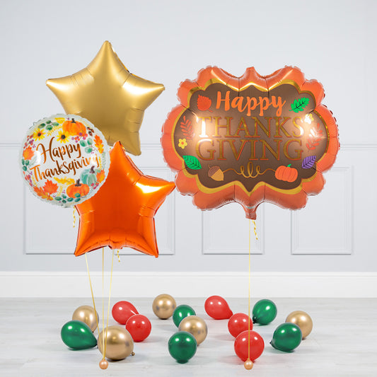 Happy Thanksgiving Balloon Package