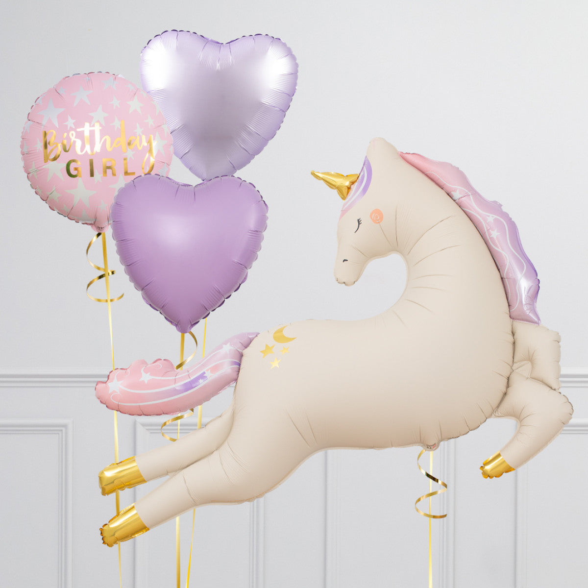 Pastel Unicorn Fairy Balloon Package - Supershape