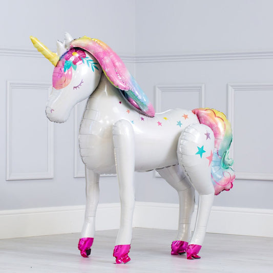 Unicorn AirWalker Inflated Balloon