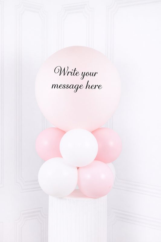 Personalised Stack Balloon for Girls – Custom Party Decoration in Dubai